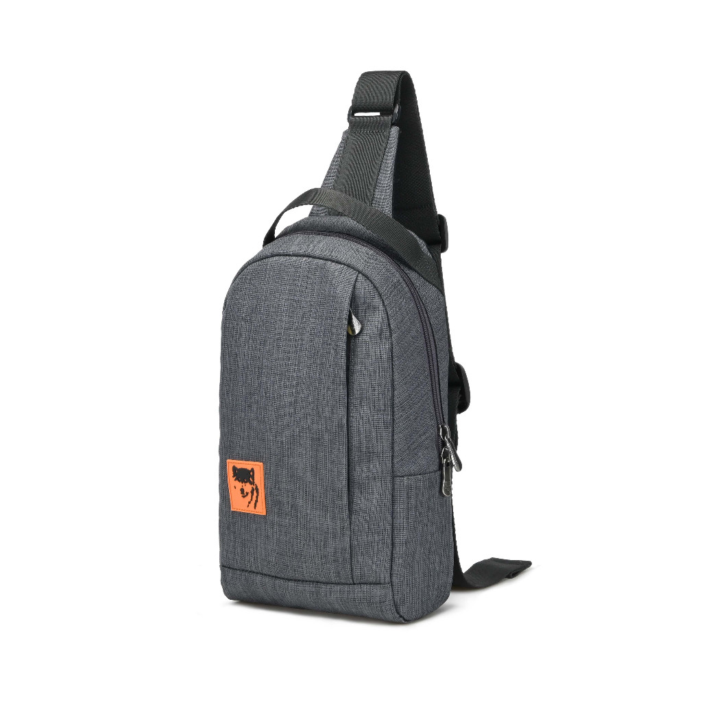 Túi đeo thời trang Mikkor The Max X23 - màu Light Grey 2Tones