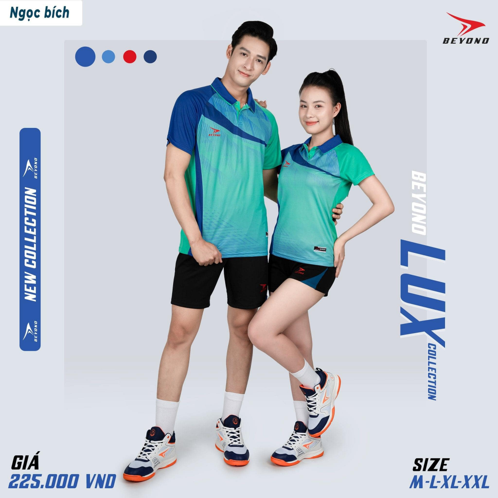 Bộ Quần Áo Bóng Chuyền BEYONO LUX Chất Vải Thoáng Mát Thấm Hút Mồ Hôi Tốt