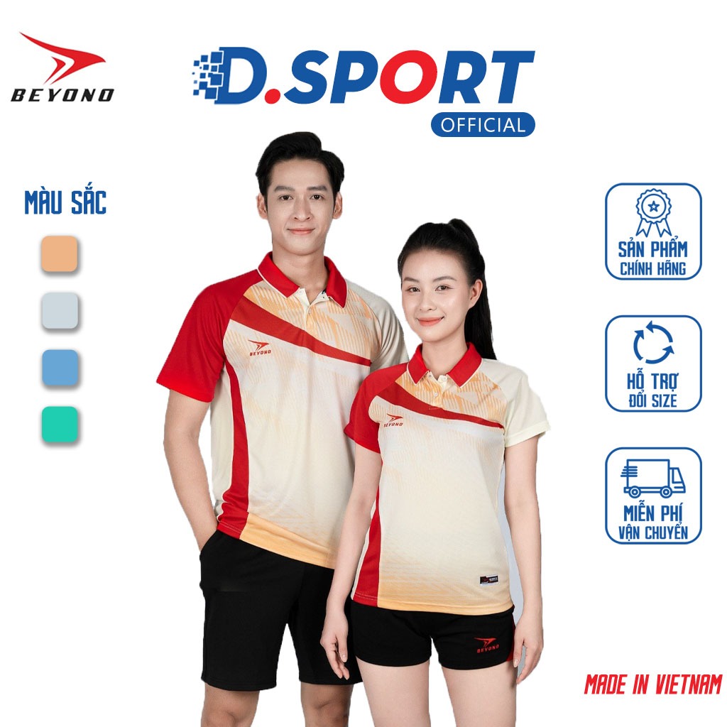 Bộ Quần Áo Bóng Chuyền BEYONO LUX Chất Vải Thoáng Mát Thấm Hút Mồ Hôi Tốt