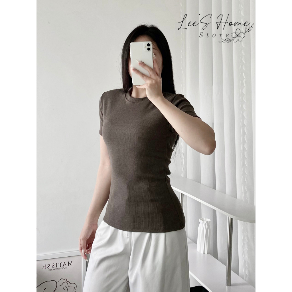A072 - Áo thun tay ngắn basic phù hợp với mọi outfit