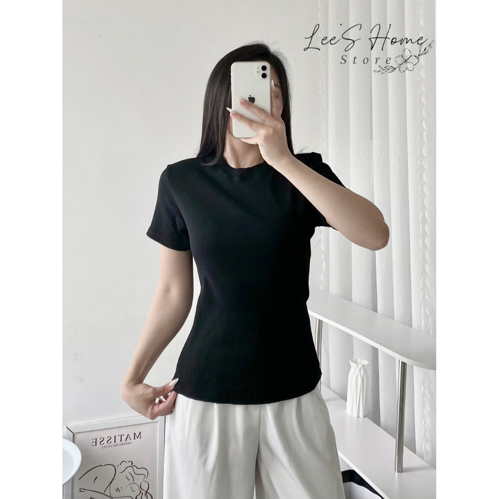 A072 - Áo thun tay ngắn basic phù hợp với mọi outfit