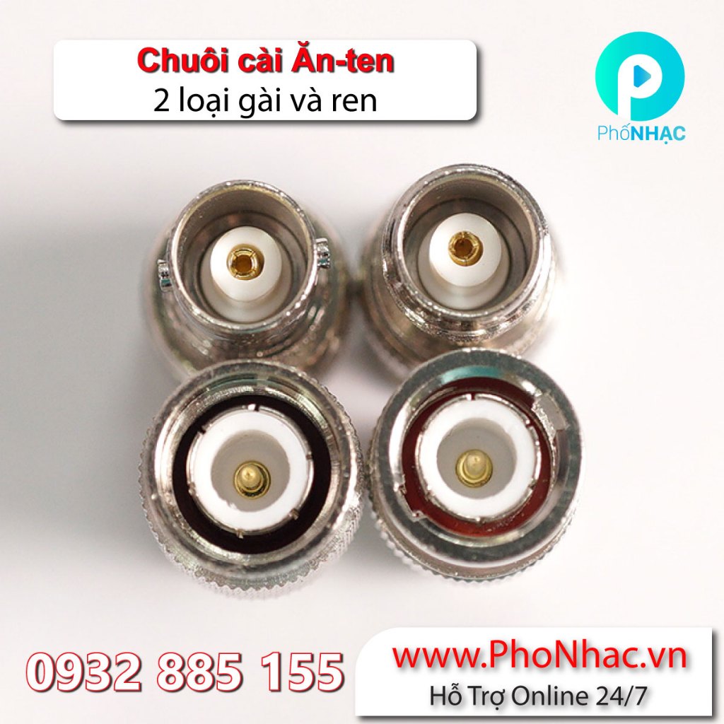 Dây Cáp nối dài anten, Dây kích sóng Micro dài 1m | Anten kích sóng | Chuôi chuyển đổi ăn-ten | Phố Nhạc