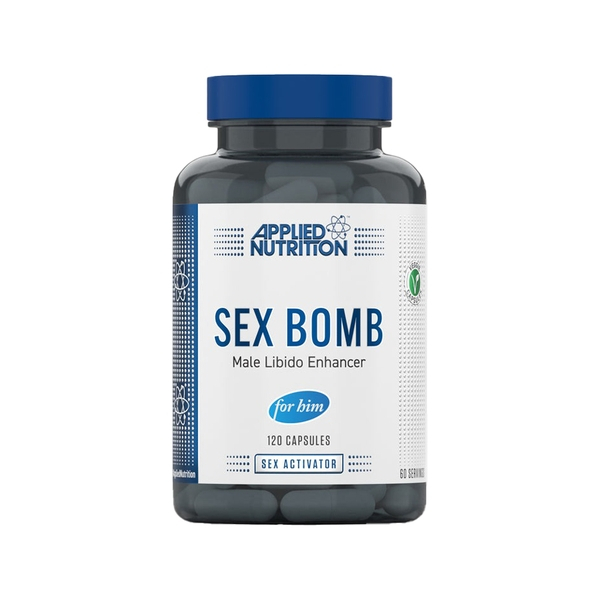Viên uống Applied Sex Bomb For Him, 120 Capsules  nhập khẩu Anh - Gymstore