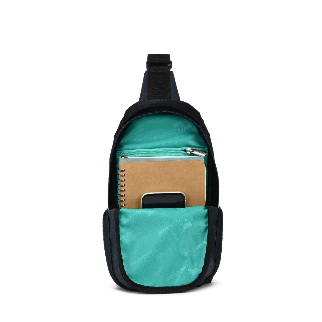 Túi đeo thời trang Mikkor The Max X23 - màu Navy xanh đen