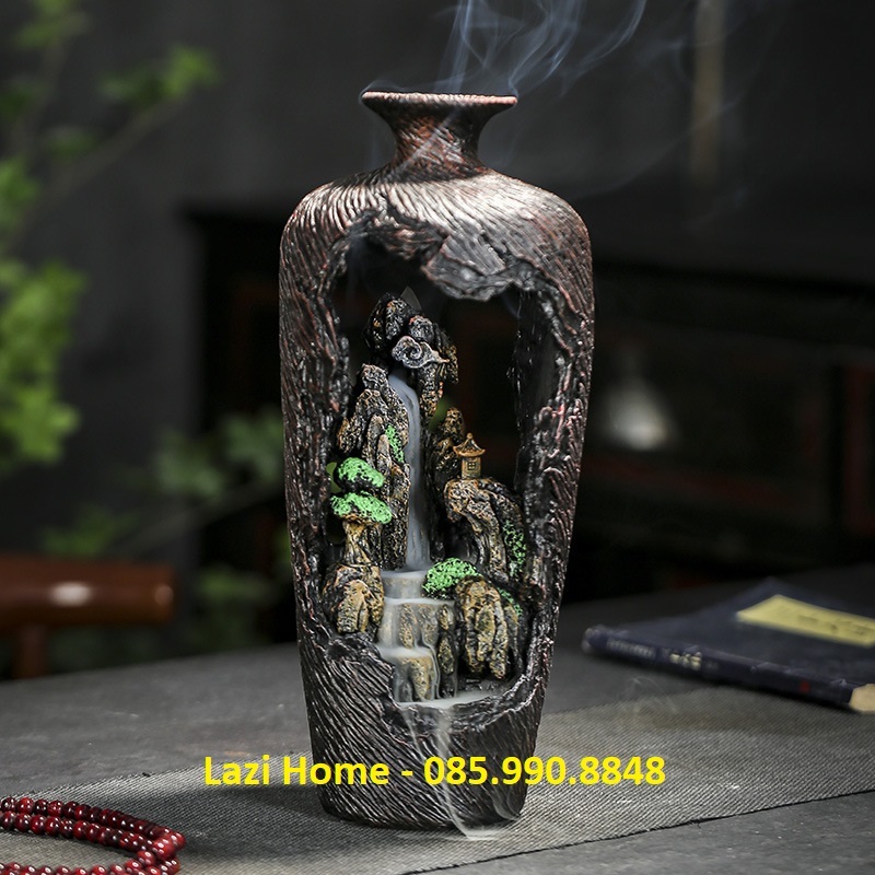 Thác khói trầm hương , trầm hương khói ngược - Nhà cửa thơm tho, làm sạch không gian sống