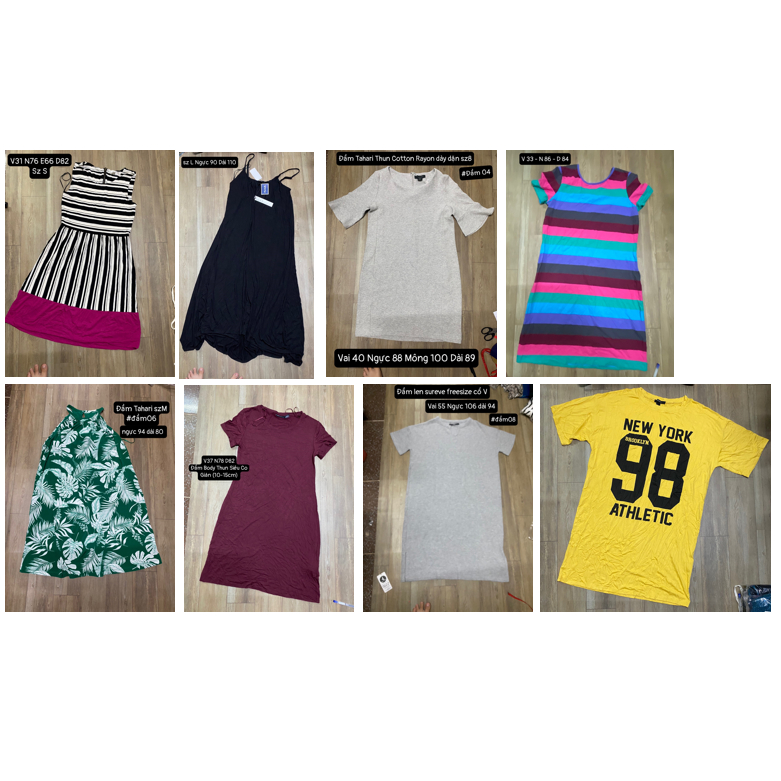Đầm Thoải Mái Cà Phê, Dạo Phố Basic VNXK