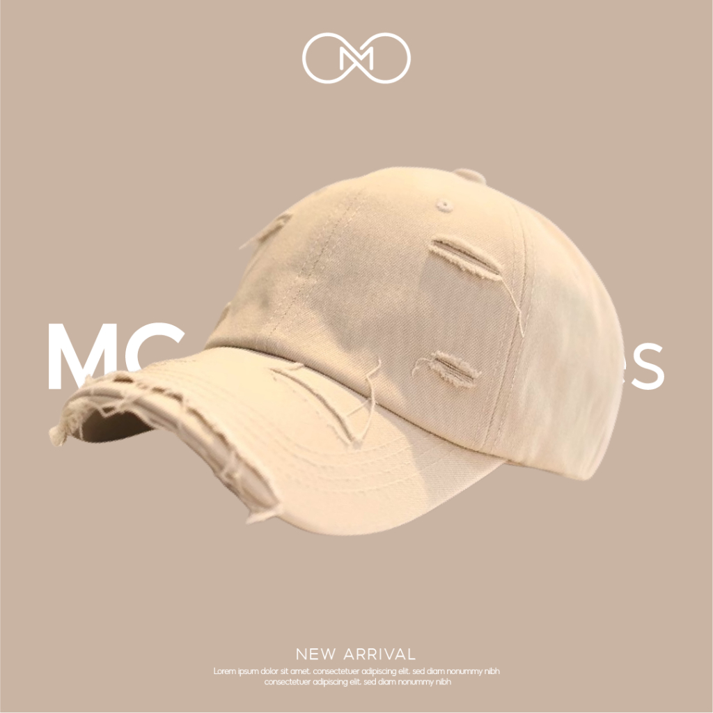 Mũ Lưỡi Trai Nam Nữ Mc Mr & Mrs Cap Form Mềm Chất Vải Cotton Thoáng Mát