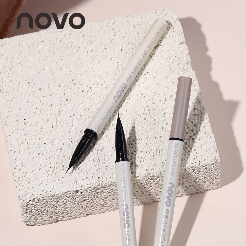 Bút kẻ mắt NOVO siêu mảnh chỉ 0,01mm chống thấm nước, lâu trôi