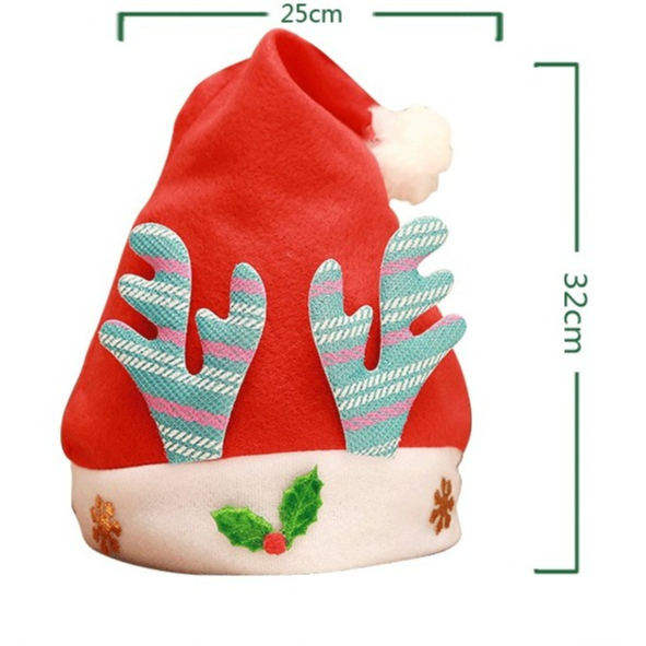 Mũ, nón giáng sinh, nón noel, mũ ông già noel vải nhung mềm