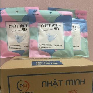 Thùng 200 chiếc khẩu trang 5d mask nhật minh