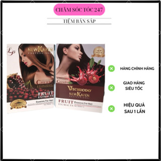 Thuốc nhuộm đen Vichicoo cao cấp phủ bạc và không dính da đầu 500ML chính hãng