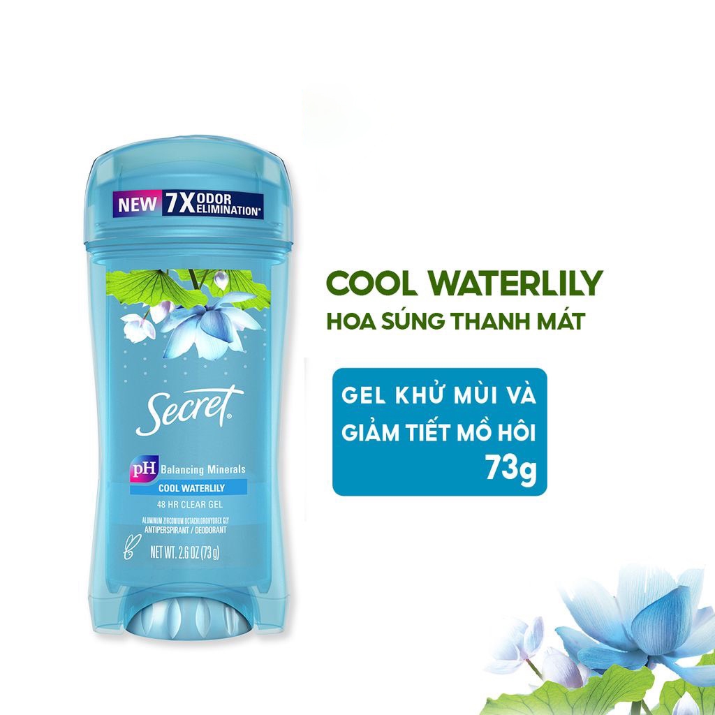 Gel Ngăn Tiết Mồ Hôi và Khử Mùi Secret - 73g