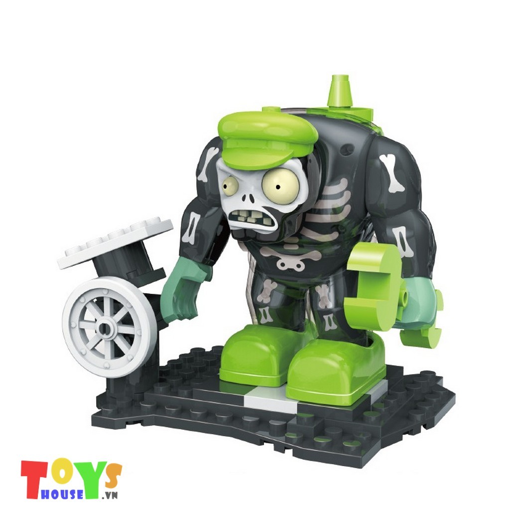 Mô hình lắp ráp zombie PvZ phong cách Lego
