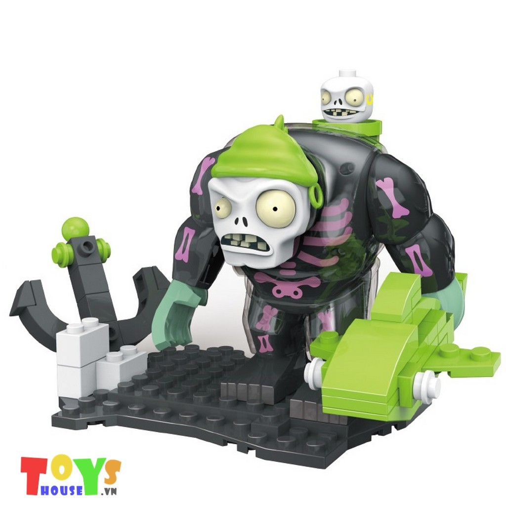 Mô hình lắp ráp zombie PvZ phong cách Lego