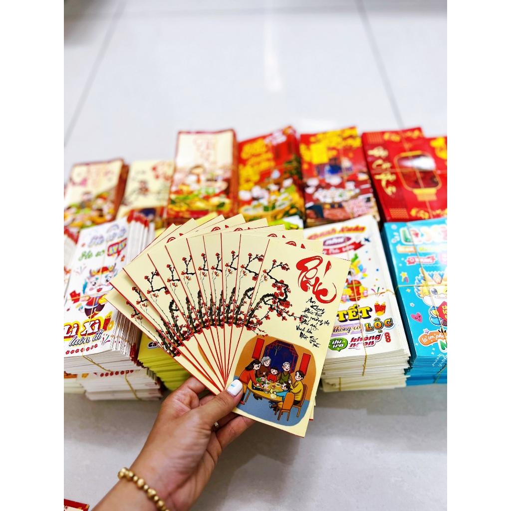 Bao lì xì tết dễ thương cute , độc lạ năm 2024 mới nhất