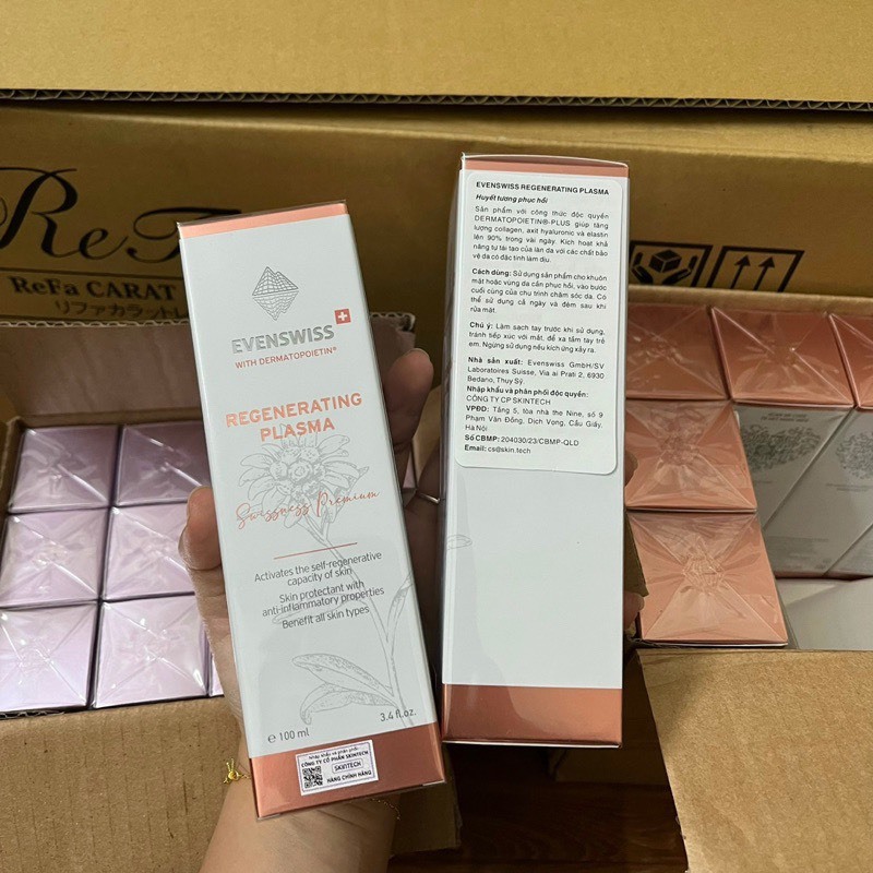 HUYẾT TƯƠNG SIÊU PHỤC HỒI EVENSWISS REGENERATING PLASMA