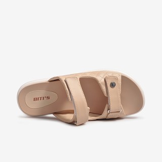 [KG CÓ SIZE ĐỂ ĐỔI]Dép Si PU Nữ Biti's BPW001300KEM ( Kem)