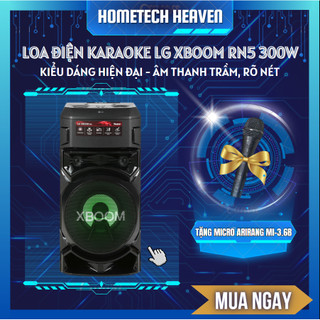 ☑️ loa karaoke lg xboom rn5 - hàng chính hãng - tặng micro