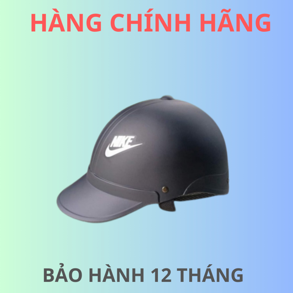 Mũ bảo hiểm 1/2 thời trang trí liễu 3 lớp bảo hành 12 tháng