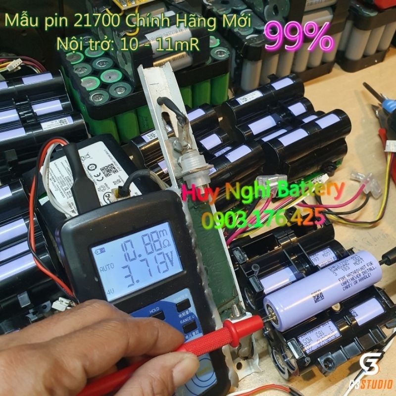 Pin 21700 SamSung 40T  Hàng Tháo Thiết Bị , Dòng Xả 35A, Chuyên Xả Cao