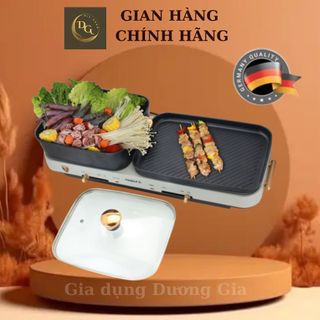 Bếp lẩu nướng đa năng 2 vùng nấu riêng biệt kalpen đức pp99