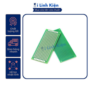 PCB lỗ 3x7cm phíp thủy tinh FR4 2 mặt