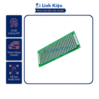 PCB lỗ 3x7cm phíp thủy tinh FR4 2 mặt