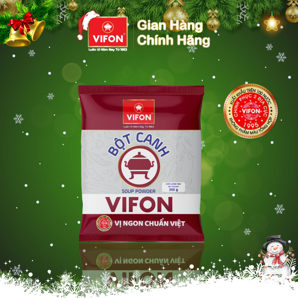 Thùng 40 gói Bột Canh 14% VIFON 200gr/gói