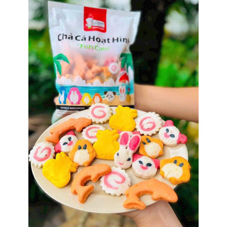 500g chả cá hoạt hình lichuan cute