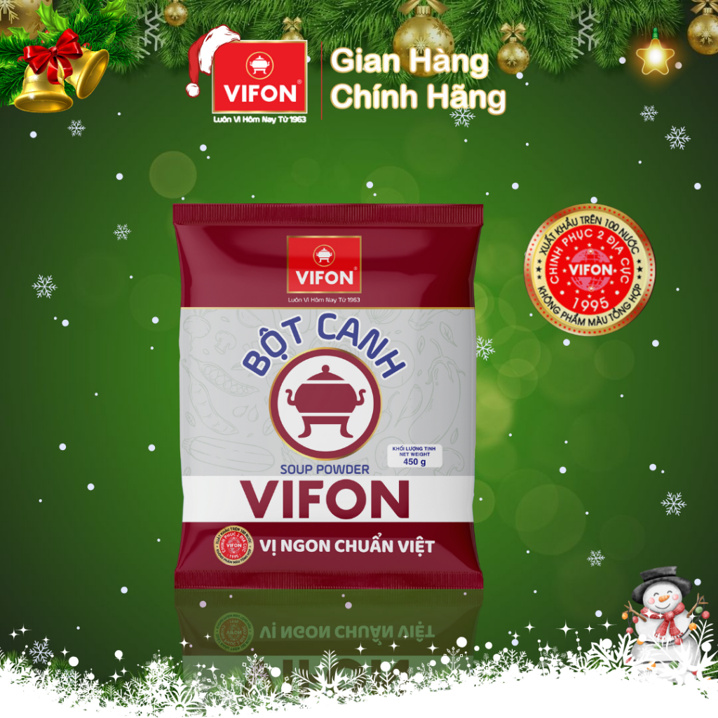 Thùng 20 gói Bột canh 14% VIFON 450gr/gói