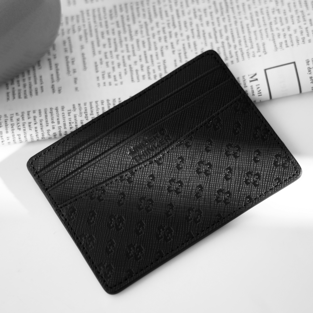 VÍ Da Nam Nữ Monogram Card Holder Dập Chìm Cao Cấp Chính Hãng UnderThinker