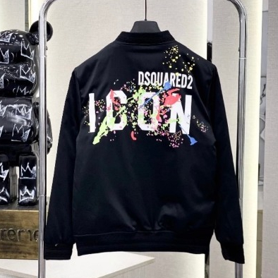 Áo Khoác Gió Nam DSQ AG352 Siêu Cấp Kiểu Dáng Bomber Chất Liệu Gió Thời Trang Nam