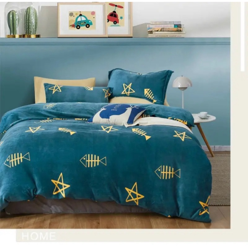 Chăn Nỉ Lông Cừu YUKI Siêu Ấm, Mền YUKI Dày Mịn, Kích Thước 2mx2m3, Nặng 3.5kg~4kg