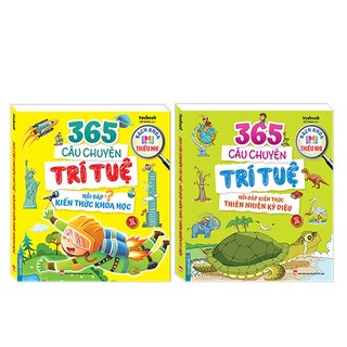 Sách - Combo bách khoa thiếu nhi - 365 câu chuyện trí tuệ