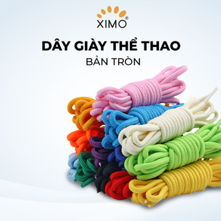 Dây giày thể thao sneaker nam nữ chính hãng bản tròn Ximo DG02