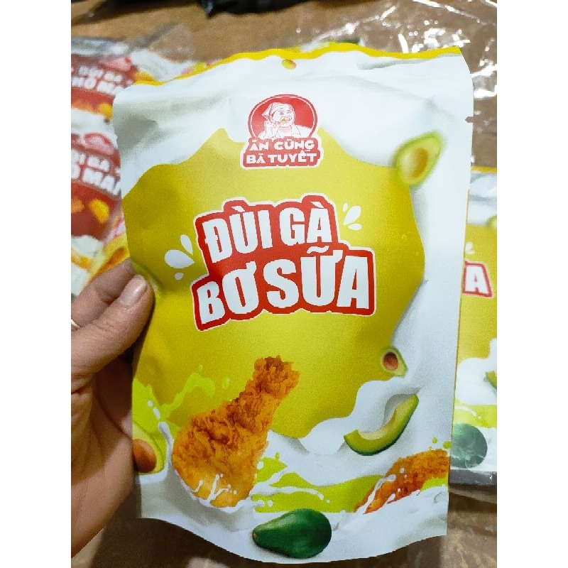 Đùi gà phô mai/đùi gà bơ sữa đồ ăn vặt việt nam