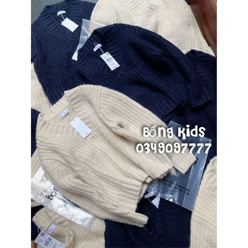 Áo Len Nữ V-Neck Basic Dày Dặn MG