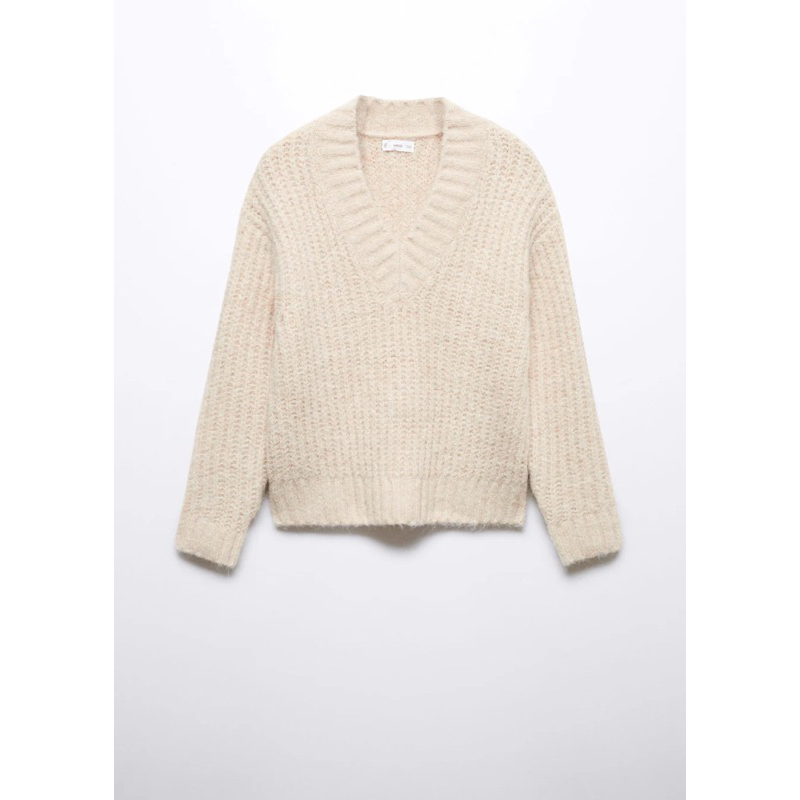 Áo Len Nữ V-Neck Basic Dày Dặn MG