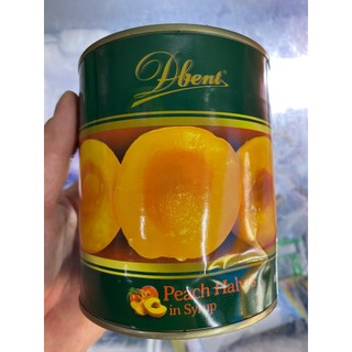 Đào Tươi Ngâm Hiệu Dbent Lon 850ml