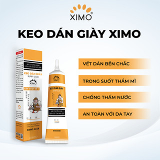 Keo Dán Giày Nhiệt 60ml XIMO Trong Suốt Siêu Dính Dùng Không Tổn Thương Da KDG06