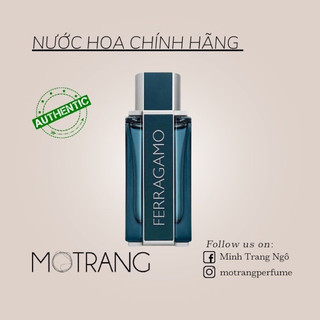 Nước Hoa Nam Ferragamo Intense Leather Pour Homme Hương da thuộc, lưu hương lâu