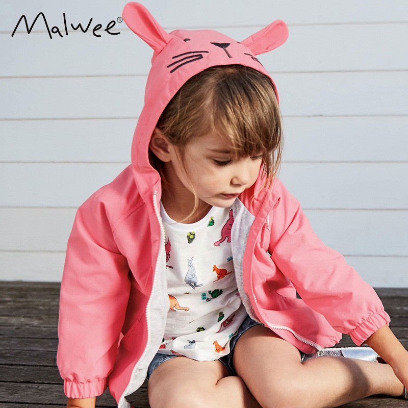 BST áo khoác gió Malwee nhiều động vật hoạ tiết cho bé gái 2-8 tuổi Mẫu mới 2024 P2 - Little Maven Official Store