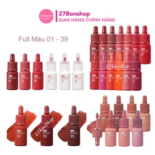 (MÀU 01-44) SON KEM LÌ PERIPERA INK VELVET TINT