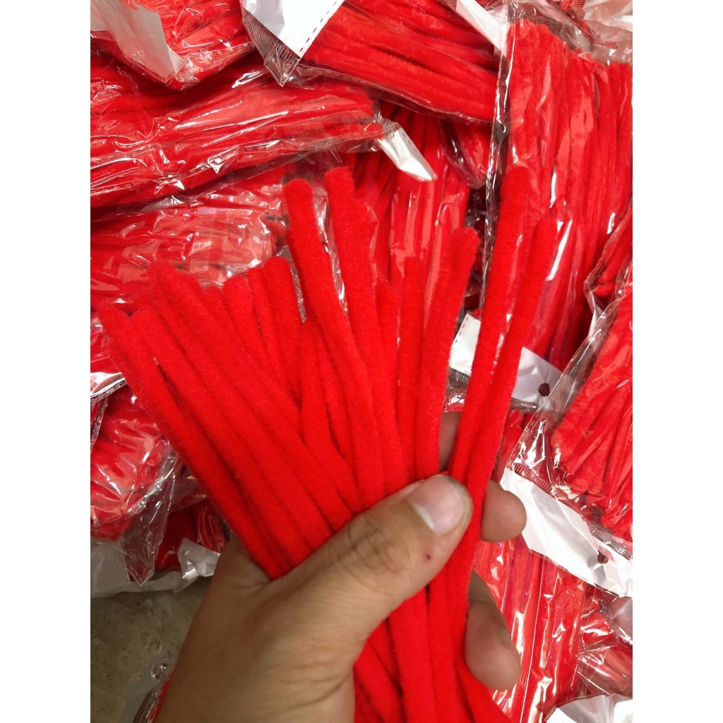 Kẽm sợi to uốn tóc bó 30 sợi dài 17cm đường kính 0.8mm