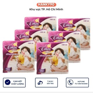Combo 30 gói giấy ăn emos cao cấp siêu dai siêu mịn