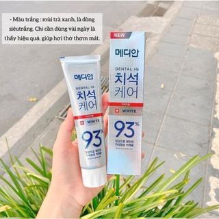 Kem đánh răng Hàn Quốc Median 93% Trắng Răng
