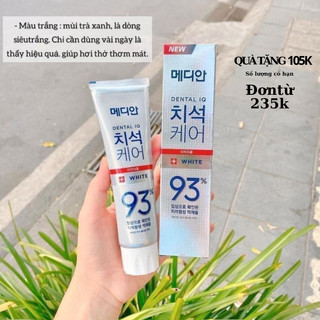 Kem đánh răng Hàn Quốc Median 93% Trắng Răng
