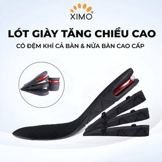 Cặp lót giày đệm khí tăng chiều cao XIMO L10 êm chân và thoáng khí - Lót giày tăng chiều cao từ 1.5cm đến 9cm