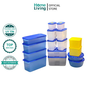 Combo TUPPERWARE Trữ Đông Và Mát Modern hộp bảo quản thực phẩm trữ thịt cá trữ rau củ trái cây