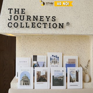   STHM Hà Nội  - The Journey notebook - EU collection - Sổ tay bìa cứng - Ruột kem 100gsm 